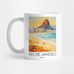 An Impressionist Painting of Rio de Janeiro - Brazil Mug